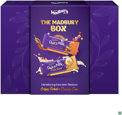 36% OFF on Cadbury Dairy Milk Madbury Assorted Gift Box Bars(252 g) 36% OFF on Cadbury Dairy Milk Madbury Assorted Gift Box Bars(252 g)