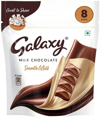GALAXY Minis Smooth Milk Chocolate Pouch Bars(80 g)