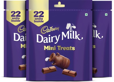 Cadbury Dairy Milk Chocolate Home Treats Bars(3 x 119 g)