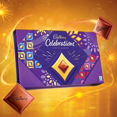 Cadbury Celebrations Assorted Chocolate Diwali Gift Pack Bars(133.2 g)