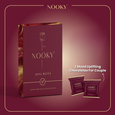 Nooky Heart Keystone Combo | Mini Bites & Heart-Shaped Metal Massager Bars(2 x 150 g)