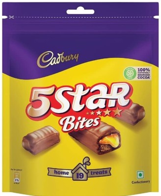 Cadbury 5 Star Chocolate Home Treats Bars(191 g)