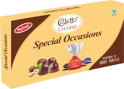 MyFruit Coletto Creamz Special Occasions Celebration Chocolate Box Gift Pack 40 Pcs Truffles(440 g)