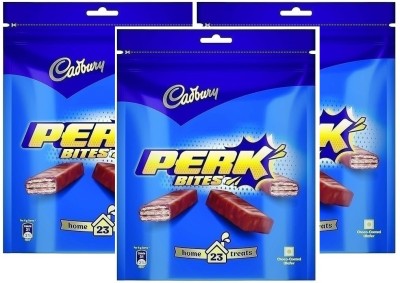 Cadbury PERK BITES 138G. GM pack of3 Bars(3 x 138 g)