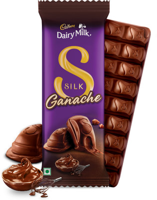 Cadbury Dairy Milk Silk Ganache Chocolate Bars(137 g)
