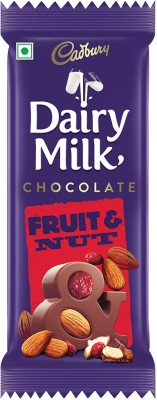 Cadbury Dairy Milk Fruit and Nut Chocolate Bars(80 g)