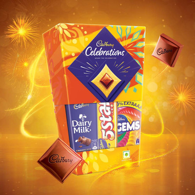 Cadbury Celebrations Assorted Chocolate Diwali Gift Pack Bars(85.2 g)