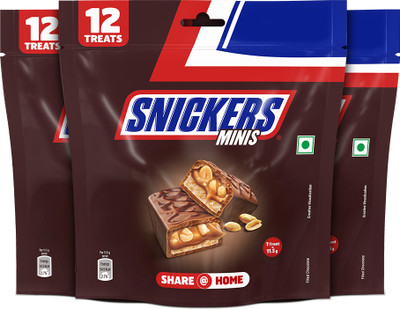 SNICKERS Minis Rakhi Gift Pack Bars(3 x 138 g)