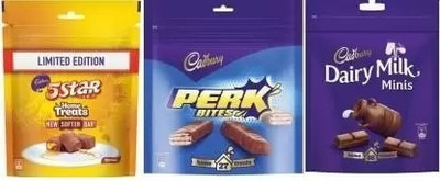 Cadbury 5 star + perk + minis Bars(3 x 166.67 g)