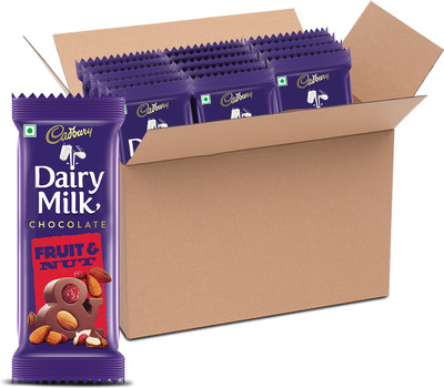 Cadbury Dairy Milk Fruit and Nut Chocolate Bars(15 x 36 g)