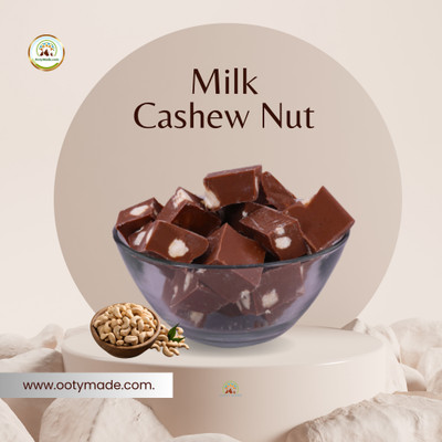 Ooty Made.Com Ooty Homemade Chocolates, Cashewnut Bars(500 g)