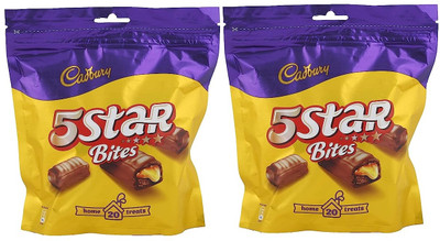 Cadbury 5 Star Home Treats, Bars(2 x 200 g)