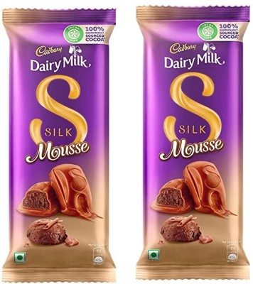 Cadbury Dairy Milk Silk Mousse Chocolate Bar Bars(2 x 116 g)