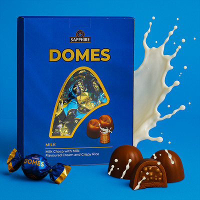 Sapphire Domes Milk Truffles(60 Units)
