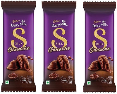 Cadbury dairy milk silk ganache Bars(3 x 58 g)