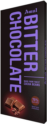 Amul BITTER CHOCOLATE 150 GM Bars(150 g)