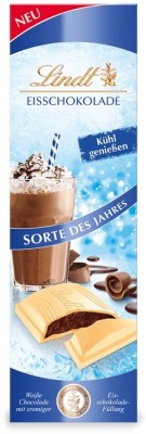 LINDT Ice Chocolate Filled With Delicious White Chocolate Cream Bars(100 g)