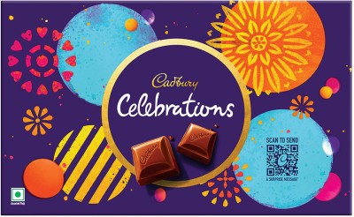 Cadbury Celebrations Assorted Chocolate Gift Pack Bars(181.1 g)