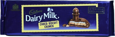 Cadbury Dairy Milk Choco Biscuit Crunch 300gm Bars(300 g)