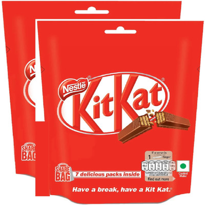 NESTLE Kitkat 2 Finger Wafer Bar Bars(2 x 126 g)