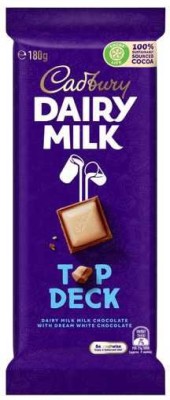 Cadbury DAIRY MILK TOP DECK Bars(180 g)