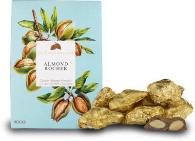 la chocoallure Nut and Raisin Clusters ( Fruit and Nut Chocolate Rocks) Crackles(100 g)