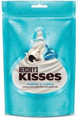HERSHEY'S Kisses Cookies & Creme Chocolate Fudges(108 g)