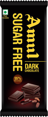 Amul Sugar Free Dark Chocolate Bars(35 g)