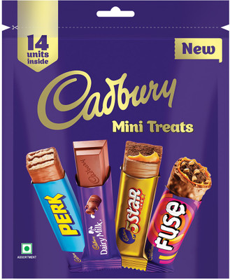 Cadbury Assorted Mini Treats Chocolate Bars(125.1 g)