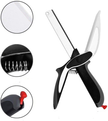 Gajdant Mart Clever Cutter 2in1 Food Chopper Multi Function Kitchen Vegetable Scissors Cutter Vegetable & Fruit Chopper(1)