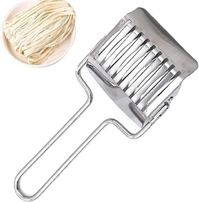 shoshin Garlic Ginger Herb Mincer Kitchen Cooking Tool Vegetable Slicer(1 Steel Noodle Lattice Roller)