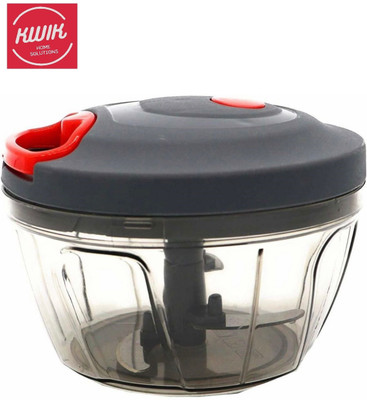 Kwik by KWIK Mini Chopper 450 ml Stainless steel blade Ultra sharp with Blender (2in1) Vegetable & Fruit Chopper(1)