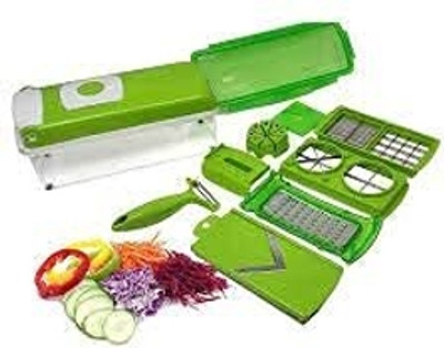 PL SKY All in One (Green) Vegetable & Fruit Grater & Slicer Vegetable & Fruit Grater & Slicer(1)