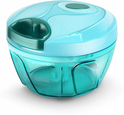 FancyHuge Handy Chopper with 3 Blades for Easy and Comfortable Chopping Vegetable & Fruit Chopper(1 Chopper)