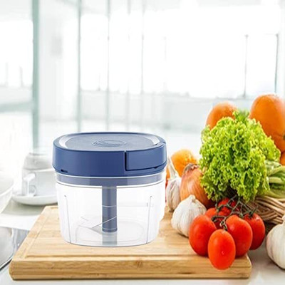 omdaenterprise Vegetable Chopper - 600 ml Vegetable & Fruit Chopper(1* handy chopper)