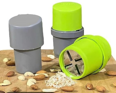 Z Top Fruit Grater & Slicer(Pack of 1 Dry fruit Cutter with 3 blades)