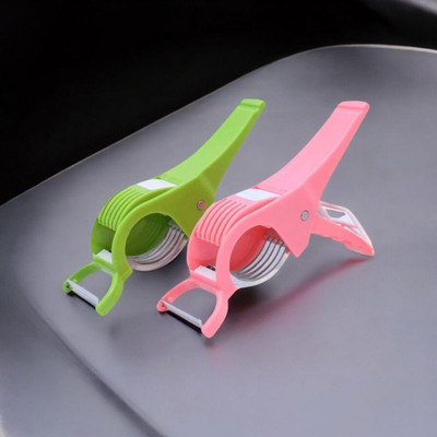 winger Multipurpose 2 in 1 Vegetable and Fruit Cutter & Peeler Vegetable & Fruit Chopper(2 vegetable cutter)