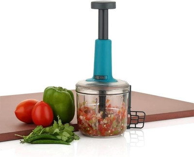 anmol enterprises Anmol Enterprises Push Chopper 800ML WITH stainless steel blade Vegetable & Fruit Slicer(1 chopper)