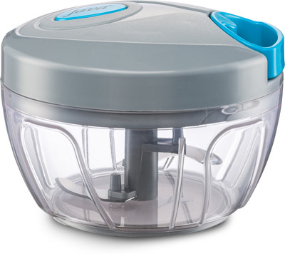 JAVA Mini Chopper 450 ml | Japanese Surgical Stainless Steel blade| Ultra sharp | Vegetable & Fruit Chopper(1)