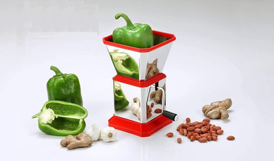 FIVANIO by FIVANIO Garlic Chutney Paste Chopper (Bunny Chilly Cutter)… Vegetable Chopper(1 chilly cutter)
