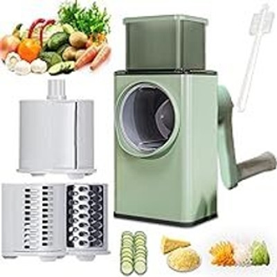 trandinglife Potato Grater & Slicer(6 blade of cutter and slicer,1 machine with handle)