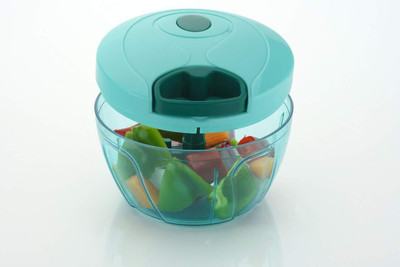 HELOVIA 2 in 1 Handy Dori Plastic Vegetable & Fruit Chopper Vegetable & Fruit Chopper(1 chopper)