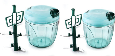 Stysol CHOPPER FOR MULTIPURPOSE USE VEGETABLE, SET OF 2 PCS Vegetable & Fruit Chopper(2 Chopper)