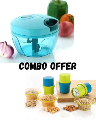 Imitation Mart by NA Vegetable chopper + Dry Fruit Cutter Combo Vegetable & Fruit Chopper(1 (Pack Of 2))