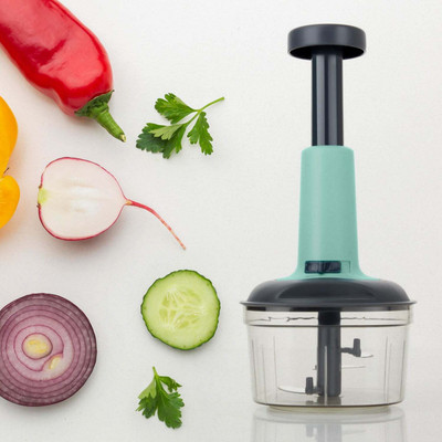 DG creation by deodap chopper 2in1 002 Vegetable & Fruit Chopper(1 push hande chopper)