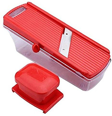 Nexshop Apex Plastic Easy Cut Slicer, Multicolor Vegetable & Fruit Slicer(01)
