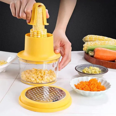 Bhatt Exports by - Corn Chopper(1 Cutter Peeler with Container)