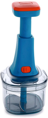 Ganesh Clever Chop Push Chopper Vegetable & Fruit Chopper(1)