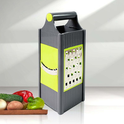 ASPAURA by 4 4 in 1 Vegetable & Fruit Slicer Grater / Slicer Vegetable & Fruit Grater & Slicer(1 chopper)