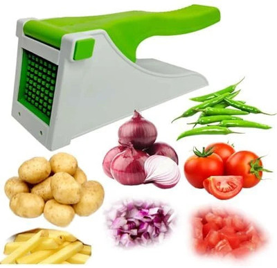 HASHFLOW French Fries Quick Cutter Plastic Machine Steel Blades Potato Chopper(1 Chopper)